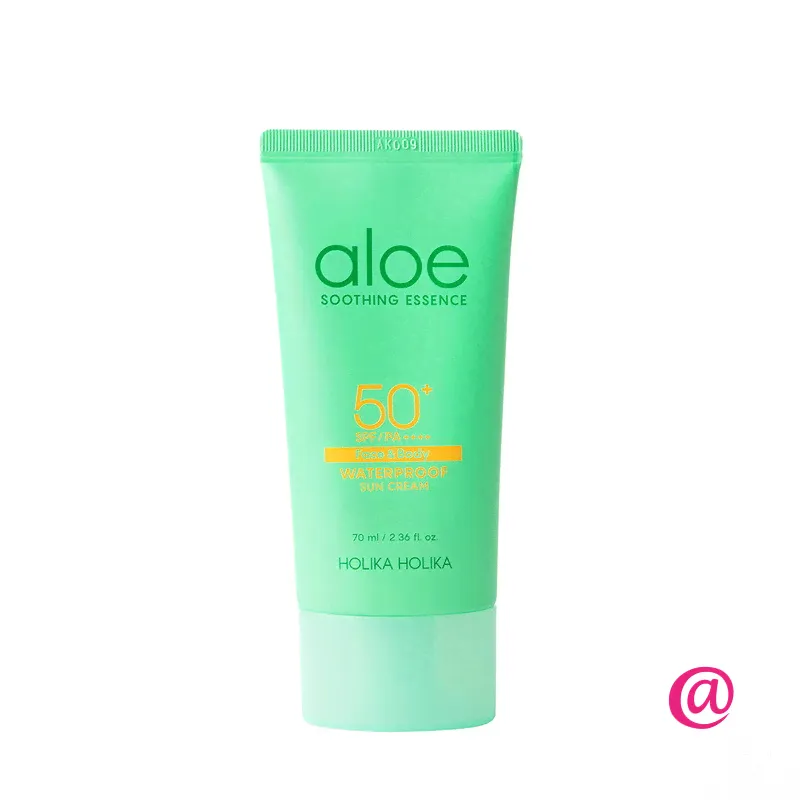 HOLIKA HOLIKA Солнцезащитный крем с алоэ Aloe Waterproof Sun Cream SPF 50+ PA ++++-0