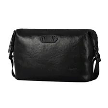 TANJIEZHE Genuine Leather Chest Bag Men Waterproof Men Crossbody Bag Anti-theft Travel Bag Flexible and Anti-fold