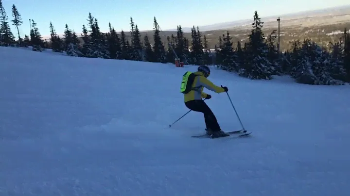 OverBoard Waterproof Pro-Vis Backpack - Waterproof Backpack - Sofie Christensson skiing 2017