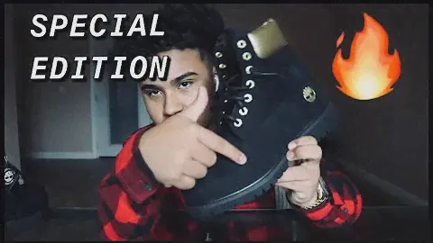 Timberland Boot 6 Inch Black And Gold Unboxing (LIMITED EDITION!!🔥)