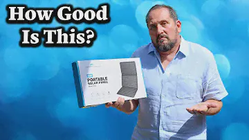 Never Run Out of Power Again! Ecosonique 30W Solar Panel Charger REVIEW
