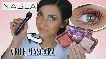 NEUHEIT 😍 NABLA VICIOUS Mascara 1st Impression + CUTIE Palette Metropolitan LIVETEST Frühlingsrolina
