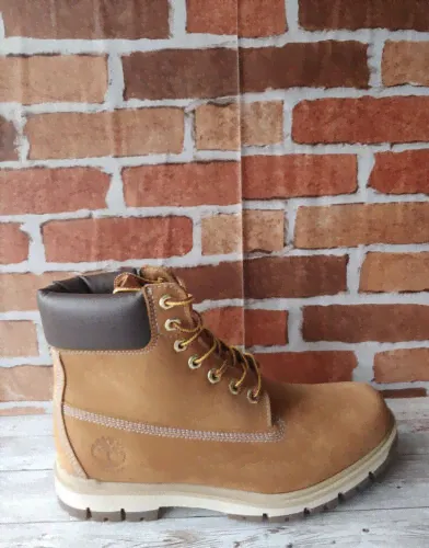 TIMBERLAND MENS RADFORD 6 IN WATERPROOF BOOT WHAET NUBUCK 0A1JHF SIZE 11