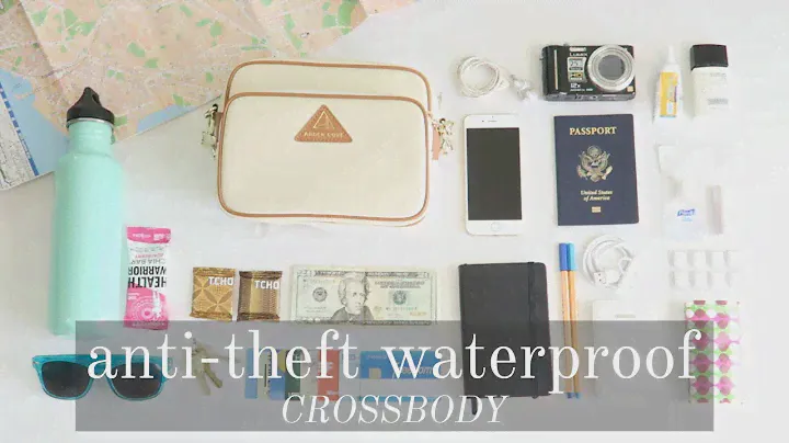 What Fits in the Anti-Theft Waterproof Crossbody in Full Size | Arden Cove