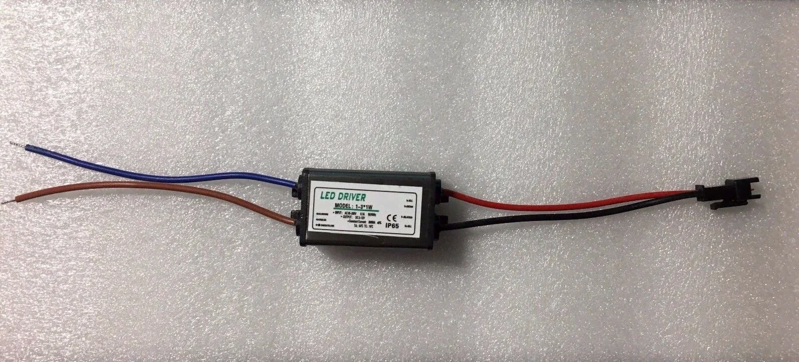 Waterproof 1W 2W 3W led driver 1-3*1W 3*1w AC 85V-265V DC 3V-12V Power Supply-0