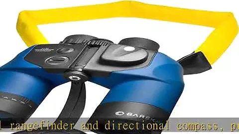 Barska Deep Sea 7x50 Waterproof Marine Binoculars with Internal Rangefinder & Compass