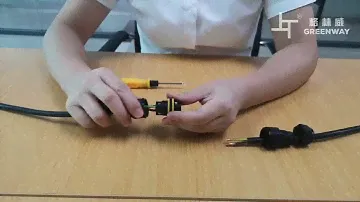 HOW TO WIRE a WATERPROOF CONNECTOR IP68  WEATHERPROOF CONNECTOR