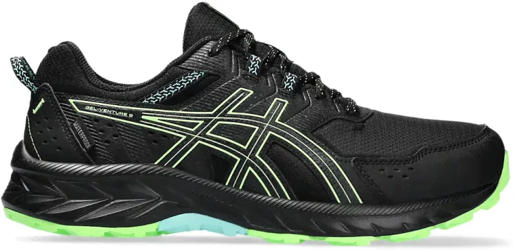 Кроссовки мужские Asics GEL-VENTURE 9 WATERPROOF черные 9 US 1011b705-002 (чёрный, lpn26481219)