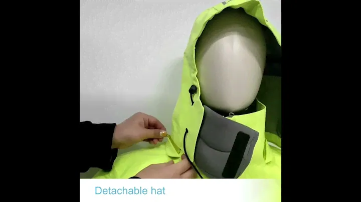 Removable hood, waterproof drysuit,practical and cool