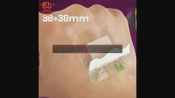 1005005083289427 50pcs Transparent Wound Adhesive Plaster adhesive bandage Wound Dressi