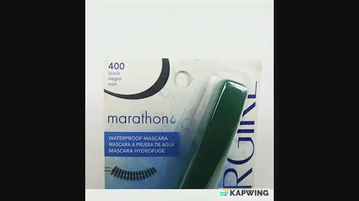 CoverGirl Marathon 400 Black Mascara Waterproof Thick Lashes Long AllDay Lasting