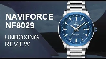 Unboxing Review | Naviforce Watch NF8029 New Arrival Quartz Calendar Movement Latest Design
