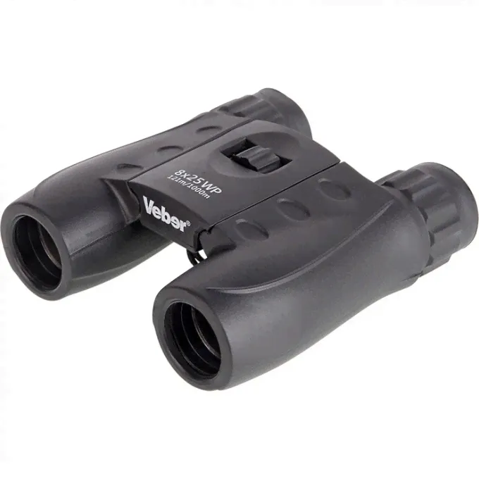 Бинокль VEBER WATERPROOF 8x25 черный 20761-4