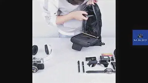 Waterproof Anti Theft  Crossbody Bag USB Crossbody Sling Bags For Men Single Shoulder Chest Bag