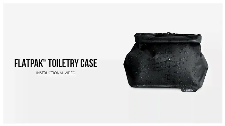 Matador® Flatpak™ Toiletry Case Demo