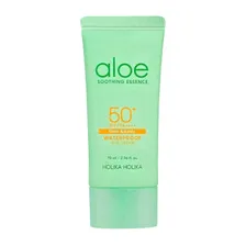 Солнцезащитный крем с алоэ Holika Holika Aloe Waterproof Sun Cream SPF 50+ PA ++++