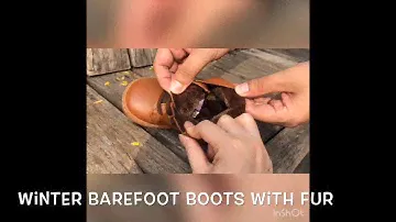 kids barefoot shoes winter boots