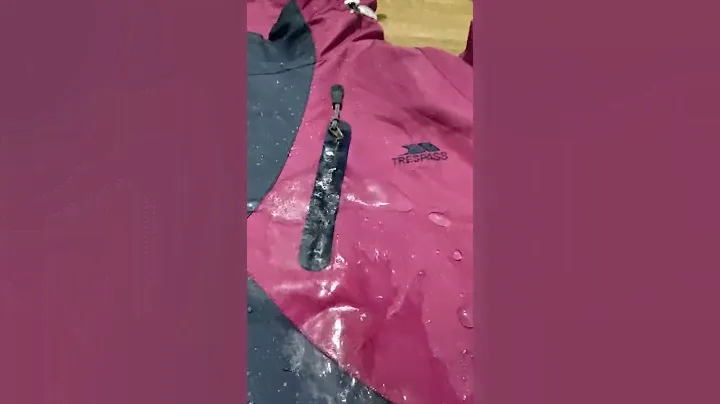 TRESPASS WINDBREAKER WATER DEFENDER TEST