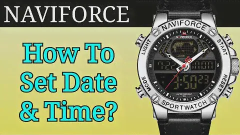 Naviforce Watch Time & Date Settings | How To Adjust Time and Date?