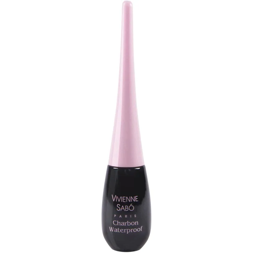 Подводка для глаз VIVIENNE SABO Waterproof Liquid Eyeliner Charbon, 01 Black, 6 мл-0