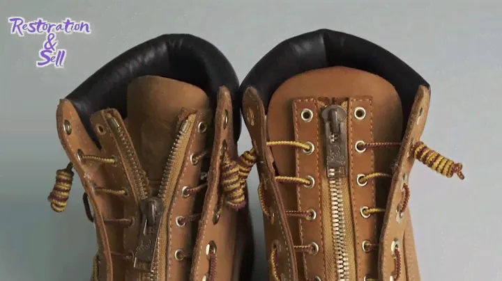 [ASMR] 'Restoration and sell' 'Timberland' x 'Mastermind' 6-hole nubuck boots