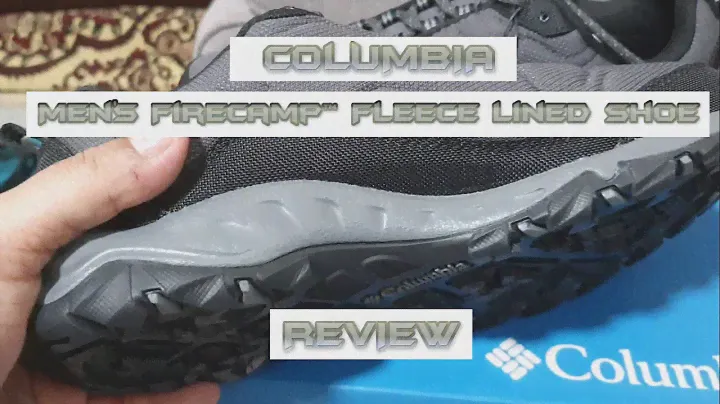 Columbia | Men's Firecamp™ Fleece Lined Shoe | review