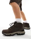 Columbia Newton Ridge Plus II WP waterproof suede hiking boots in brown