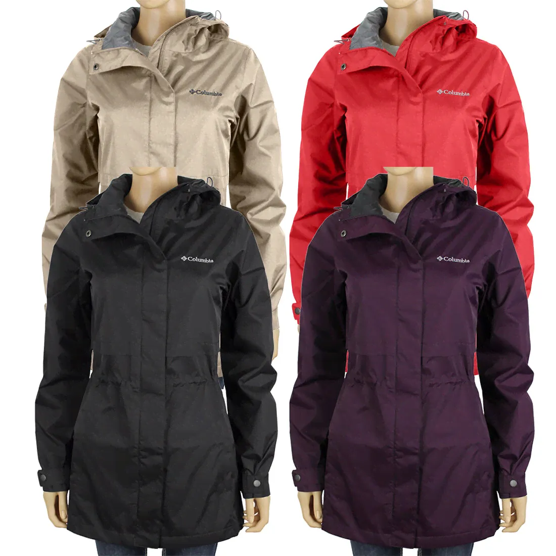 New Womens Columbia ft.Shine Struck II ft. Omni-Tech Waterproof Vented Rain Jacket