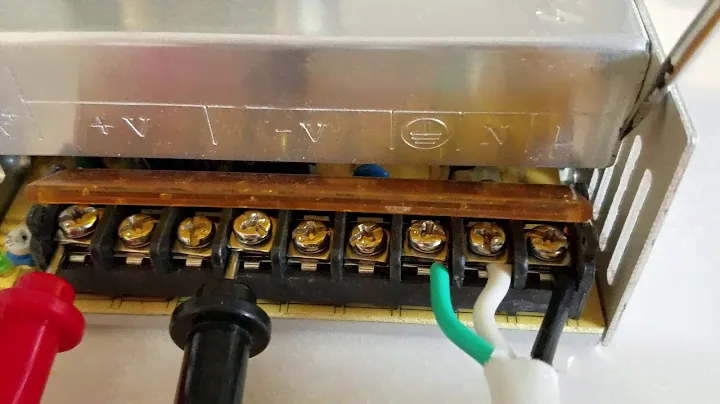 How to wire a LED Power Supply  (Switching Power Supply)