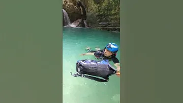 Swimming with the Overboard Waterproof Backpack
