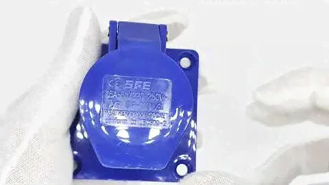 Introducing a connector a day: IP44 Waterproof Industrial Connector Socket 16A-6h/220-250V~ IEC309-2