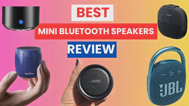 Top 5 Best Mini Bluetooth Speakers in 2024 | Ultimate Sound Quality Review