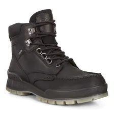Mens ECCO Track 25 High Gore-Tex Waterproof Boot Black Leather 831704 51052