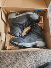 COLUMBIA Backramp Techlite Black Waterproof Boots Mens Size 7 YM5298-010
