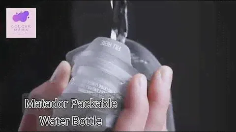 Matador packable water bottle