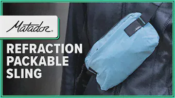 NEW Matador Line | ReFraction Packable Sling Review (2 Weeks of Use)
