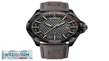 NAVIFORCE Men Casual Sport Watch Calendar Quartz Wrist Watch Waterproof Shock Resistant Review
