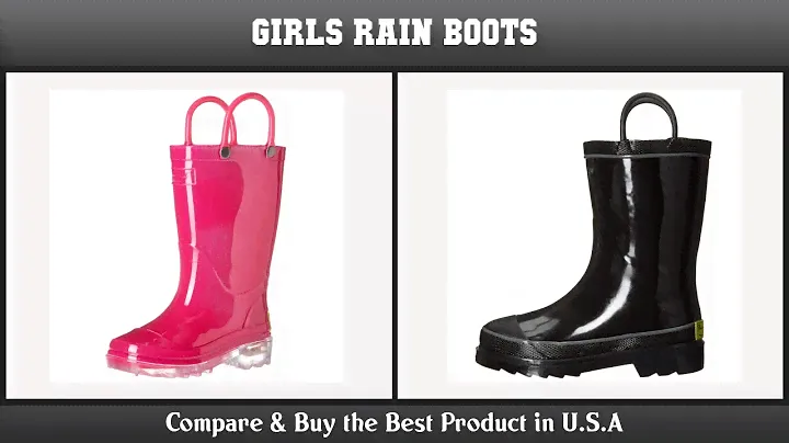 Top 10 Girls' Rain Boots to buy in USA 2021 | Price & Review