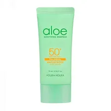 Holika Holika Aloe Waterproof Sun Cream SPF50+ РА++++ 70ml - Солнцезащитный крем 70мл