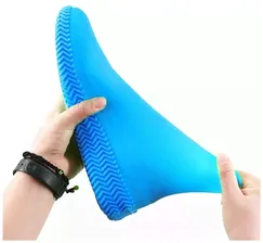 Носочки Waterproof Silicone RZ-507, голубые (размер M)
