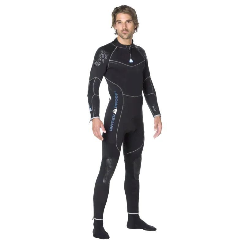 Гидрокостюм WATERPROOF W3 (3,5 мм, моно, лайкра/лайкра, без шлема, мужской)-3