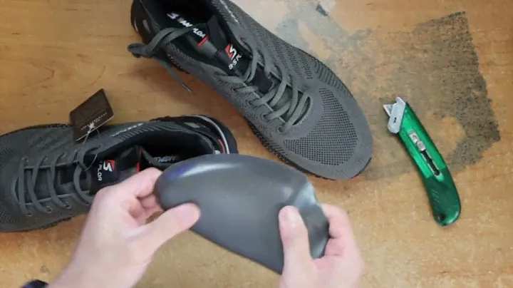 Raw Unboxing BAASPLOA Mens Trail Running Shoes Non Slip Walking Hiking Shoes for Men Tennis Golf Sho