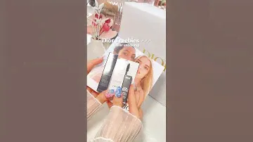 Dior freebies 🔛🔝#dior #diorbeauty #unboxing