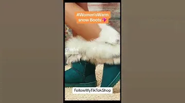"Winter Comfort Achieved: Embrace the Coziness of Faux Fur Snow Boots! 😍"