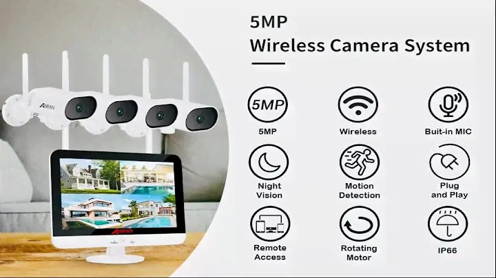 ANRAN WIRELESS HD CCTV HOME SECURITY SYSTEM