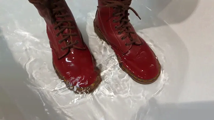 Dr Martens tested in water wet boots
