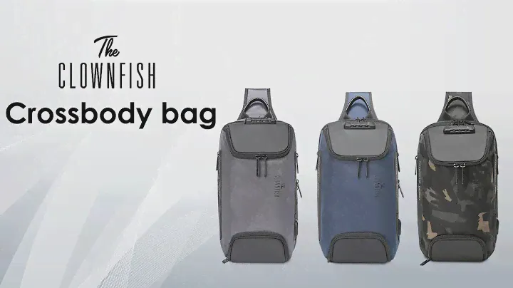 The Clownfish Waterproof Anti -thief Crossbody Bag with Chest bag.