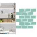 Пол & настенные плитки Unbranded Tile Stickers DIY Waterproof self/adhesive Wall Stickers Peel Stick Tiles Home