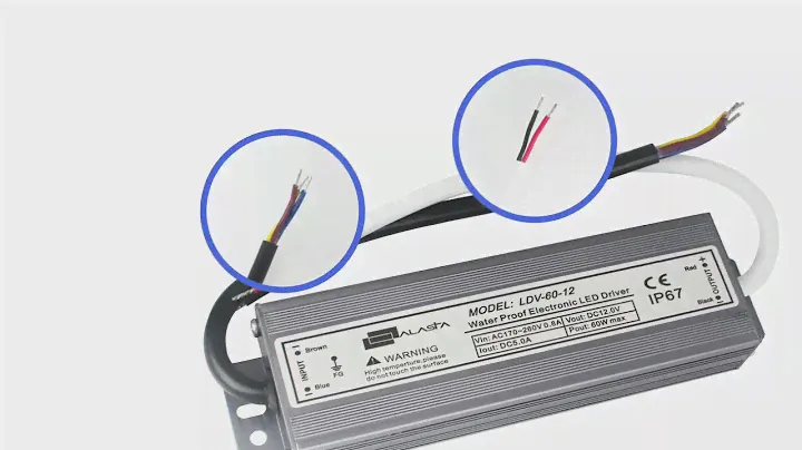 LDV-60w waterproof power supply