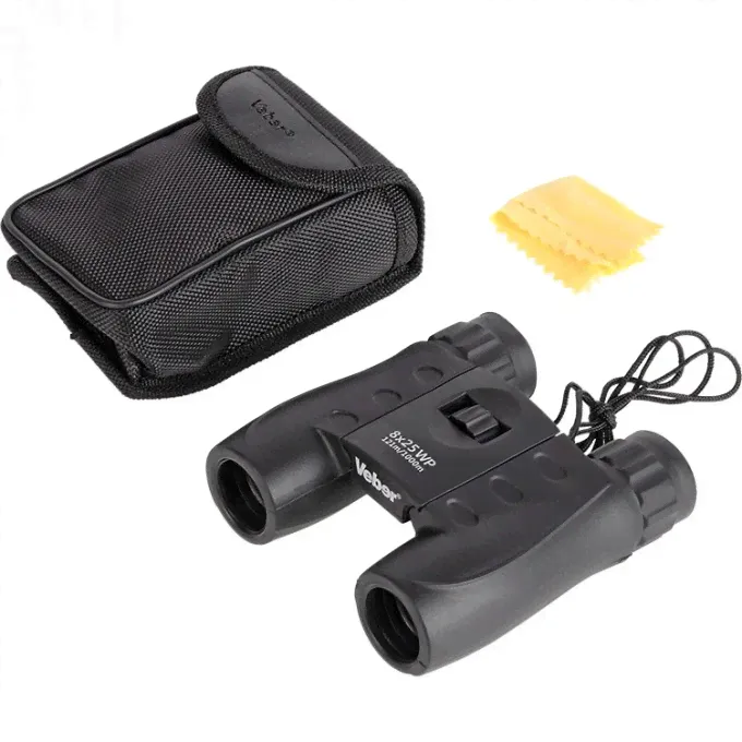 Бинокль VEBER WATERPROOF 8x25 черный 20761